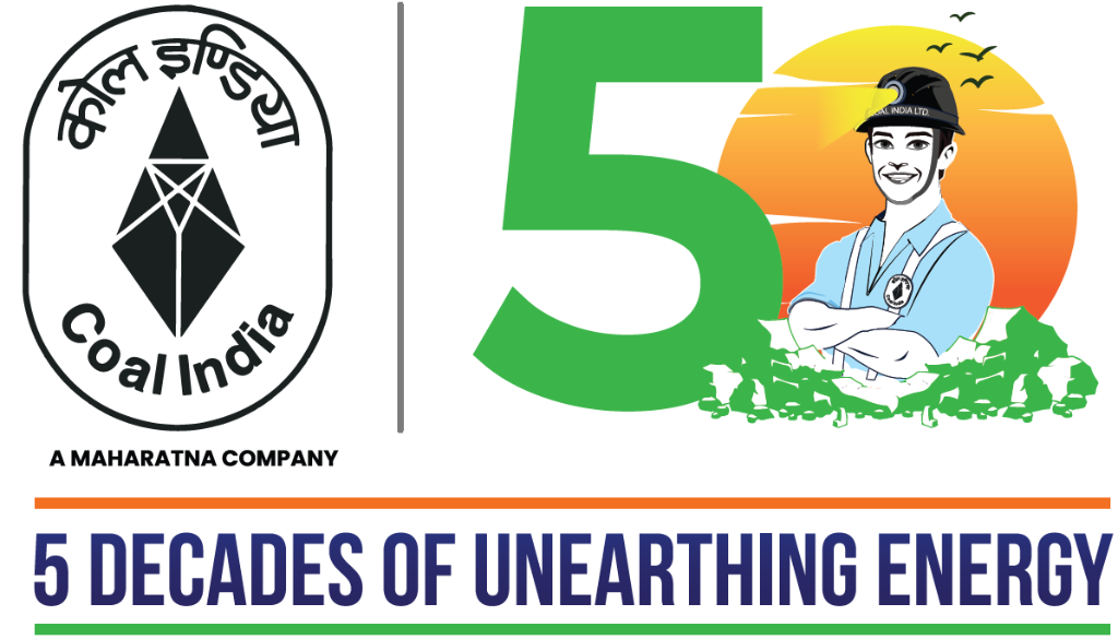 Coal India 50th Anniversary Logo